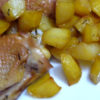 pollo con patate cover 100x100 Petti di pollo con arancia e salvia
